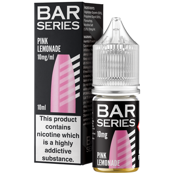 Bar Series Nic Salts 10ml - Pink Lemonade