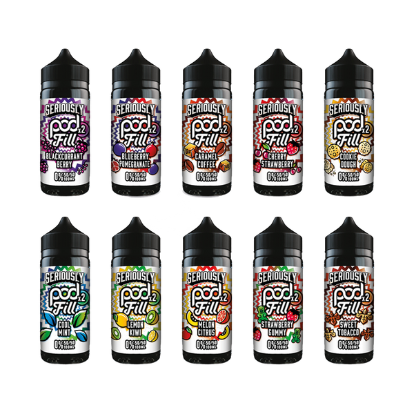 Seriously Pod Fill x3 100ml Shortfill