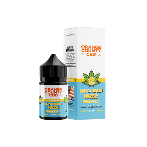 Orange County Super Lemon Haze CBD E-Liquid (50ml) 1500mg/2500mg
