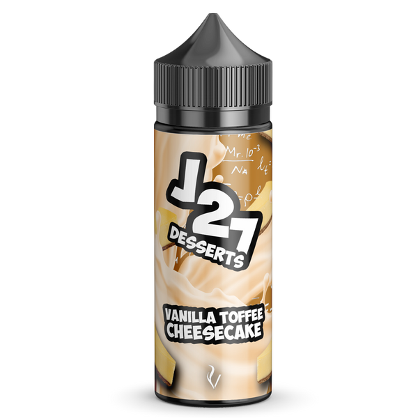J27 Desserts - Vanilla Toffee Cheesecake 100ml