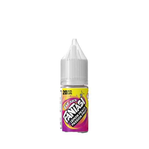 Fantasi Bar Juice Salts - Lemon Peach Passionfruit Ice 10ml