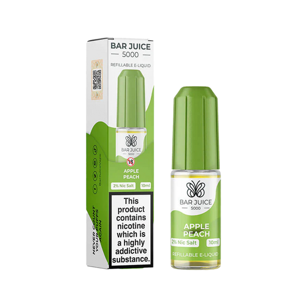 Bar Juice 5000 - Elf Bar Flavours 10ml -Apple Peach