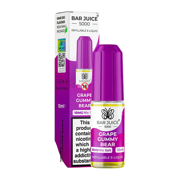 Bar Juice 5000 - Elf Bar Flavours 10ml - Grape Gummy Bear