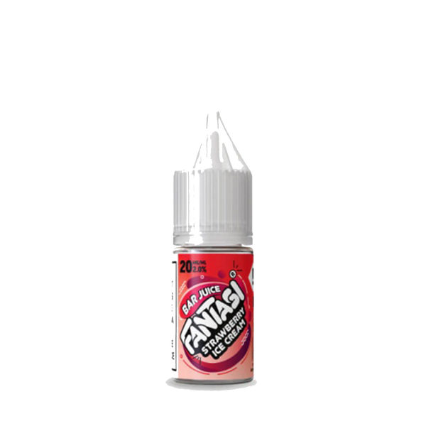 Fantasi Bar Juice Salts - Strawberry Ice cream 10ml