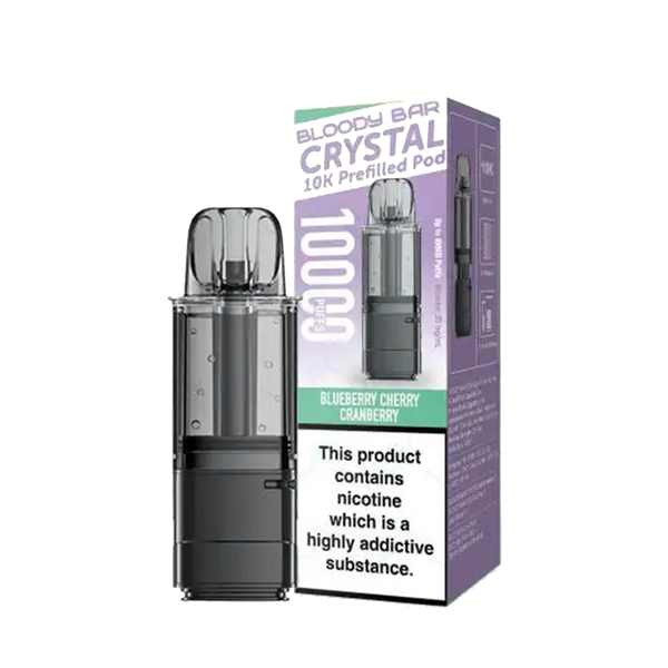 Bloody Bar Crystal 10K Prefilled Pod + Refill Container