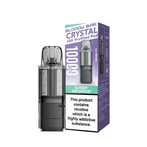 Bloody Bar Crystal 10K Prefilled Pod + Refill Container