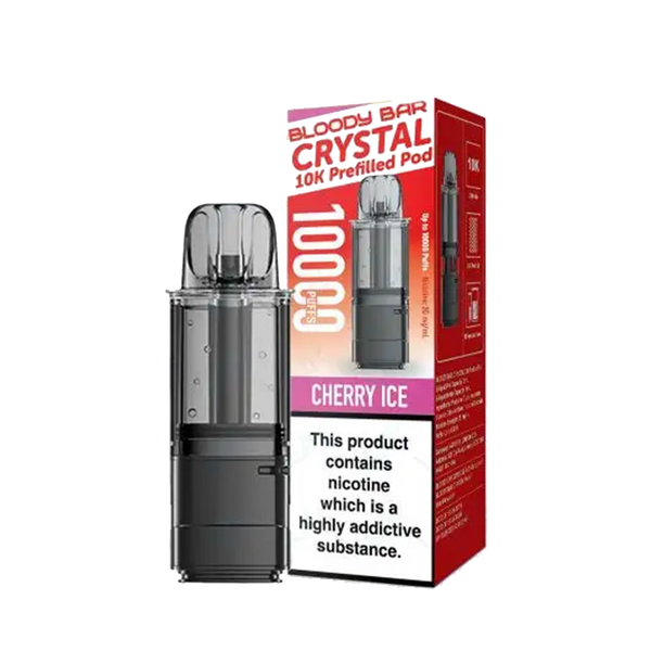 Bloody Bar Crystal 10K Prefilled Pod + Refill Container