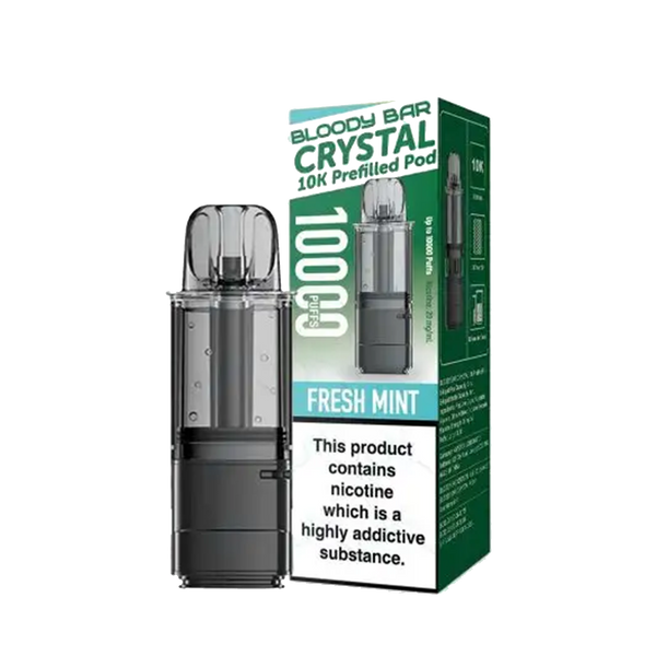 Bloody Bar Crystal 10K Prefilled Pod + Refill Container