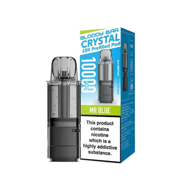 Bloody Bar Crystal 10K Prefilled Pod + Refill Container