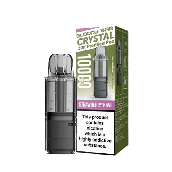 Bloody Bar Crystal 10K Prefilled Pod + Refill Container