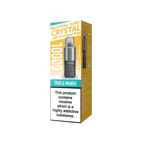 Bloody Bar Crystal 10K Prefilled Pod + Refill Container