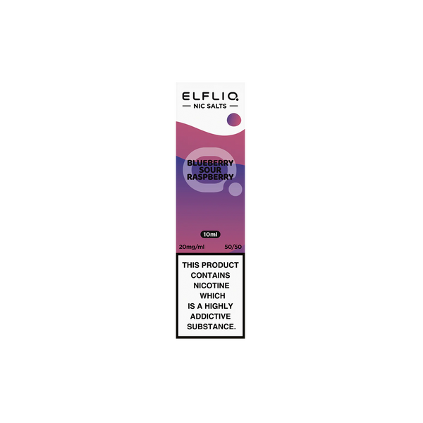 Elf Bar ElfLiq Blueberry Sour Raspberry Nic Salt E-Liquid