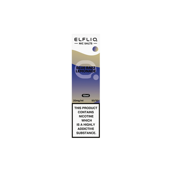 Elf Bar ElfLiq Blue Razz Lemonade Nic Salt E-Liquid