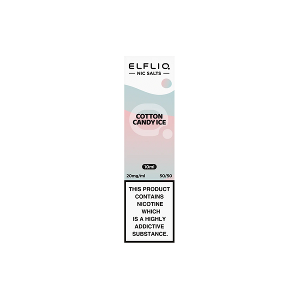 Elf Bar ElfLiq Cotton Candy Ice Nic Salt E-Liquid