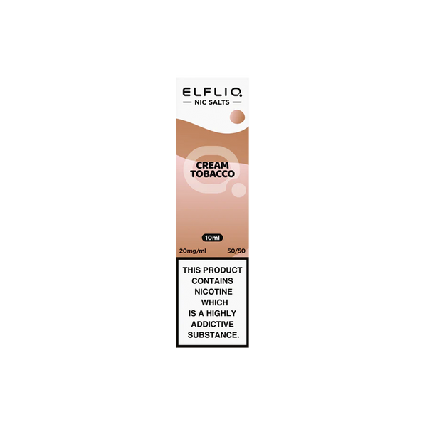 Elf Bar ElfLiq Cream Tobacco Nic Salt E-Liquid