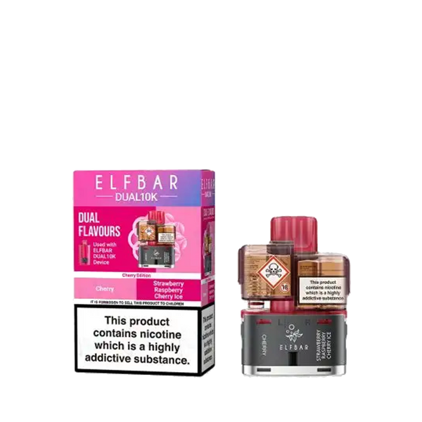 Elf Bar Dual 10K Prefilled Vape Pods + Refill Containers