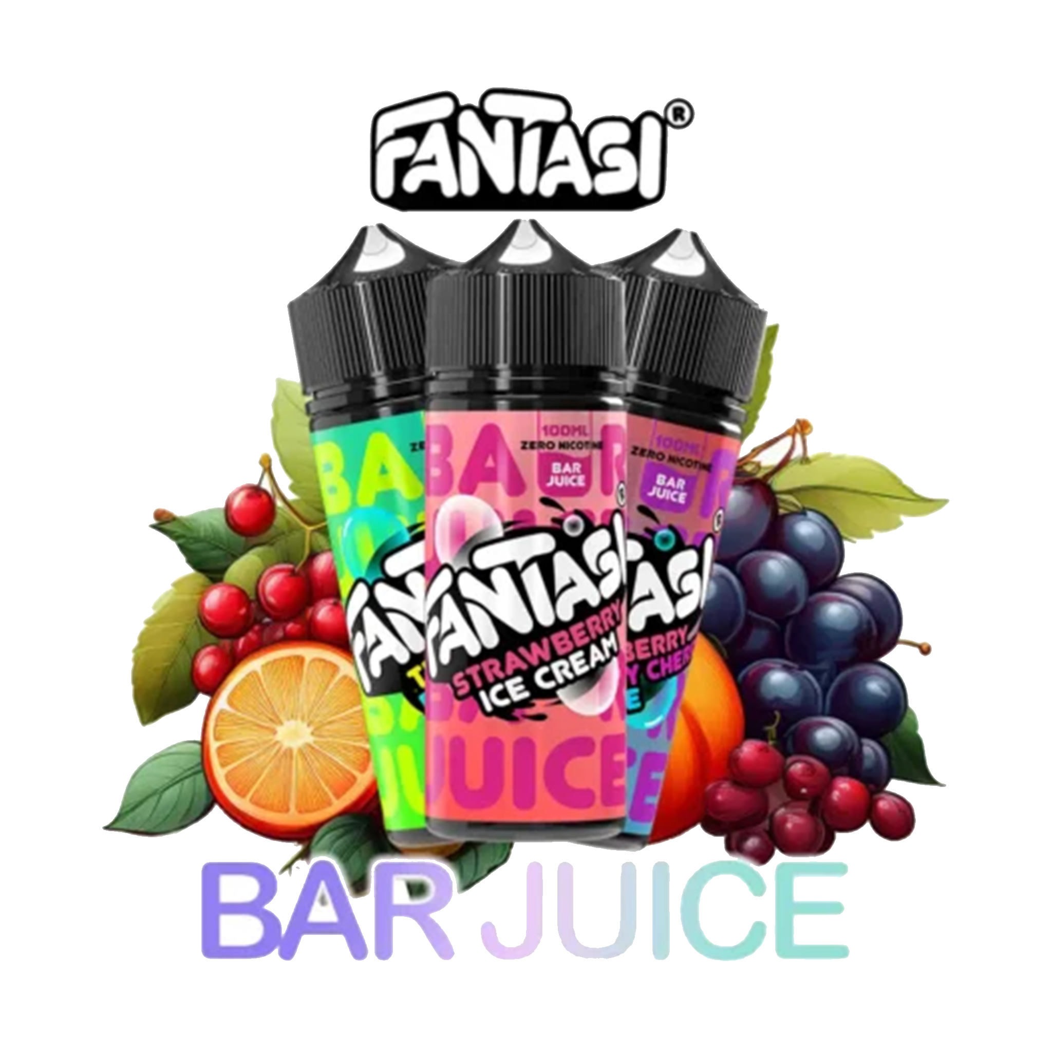 Fantasi Bar Juice Shortfill 100ml VuiceVapes Fantasi Bar Juice Shortfill 100ml VuiceVapes