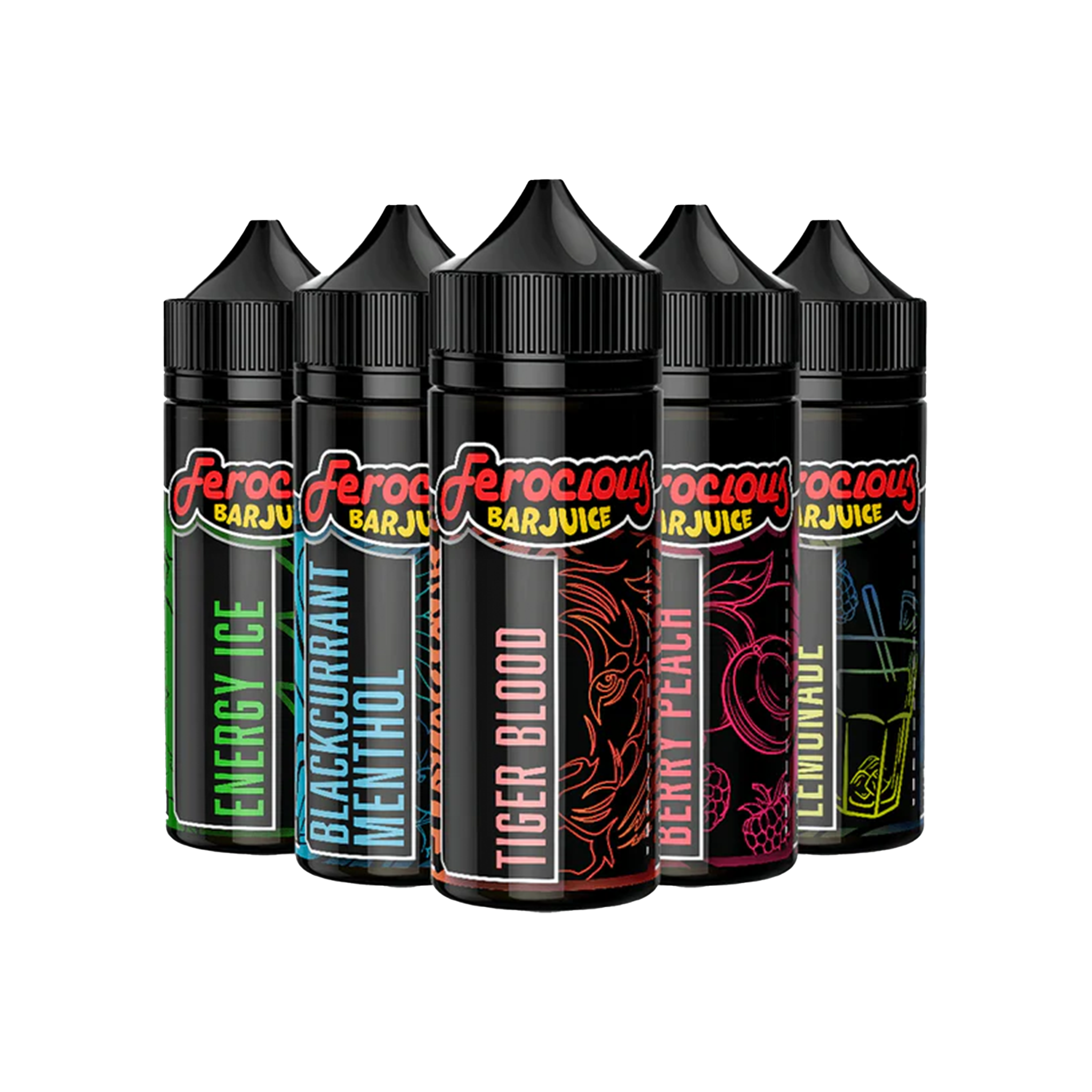 Ferocious Bar Juice 50/50 100ml Shortfill VuiceVapes Ferocious Bar Juice 50/50 100ml Shortfill VuiceVapes