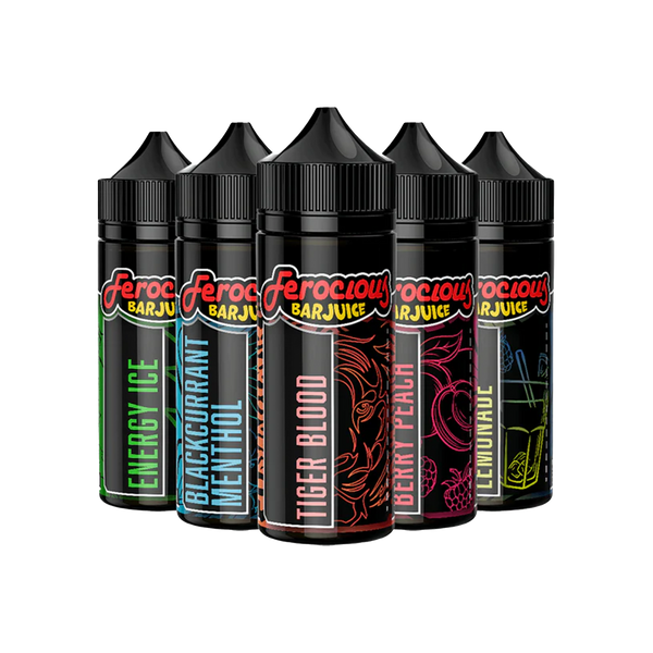 Ferocious Bar Juice 50/50 100ml Shortfill