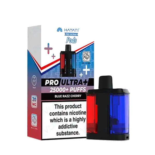 Hayati Pro Ultra Plus 25000 Prefilled Pod + Refill Containers