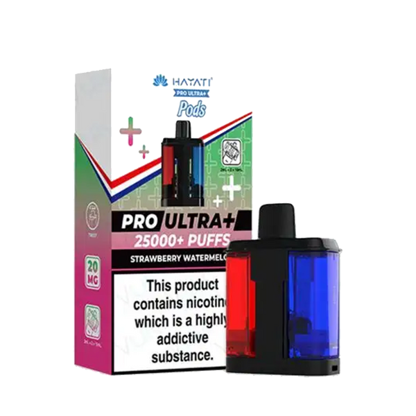 Hayati Pro Ultra Plus 25000 Prefilled Pod + Refill Containers