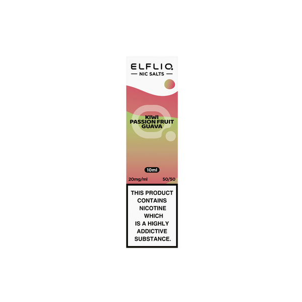Elf Bar ElfLiq Kiwi Passion Fruit Guava Nic Salt E-Liquid