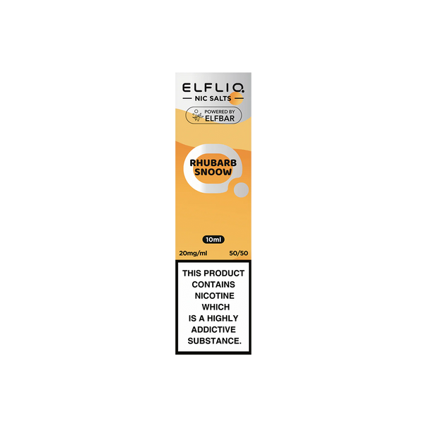 Elf Bar ElfLiq Rhubarb Snoow Nic Salt E-Liquid