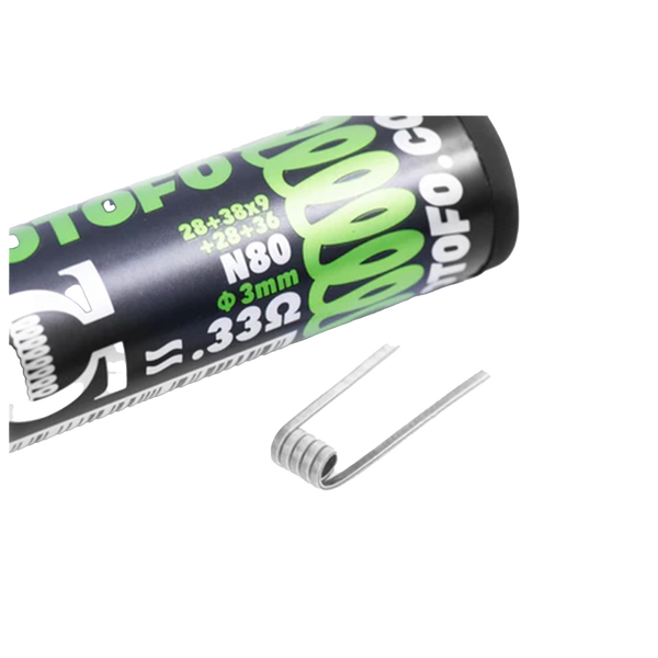 Wotofo Dual Core Fused Clapton Prebuilt Coil Pack