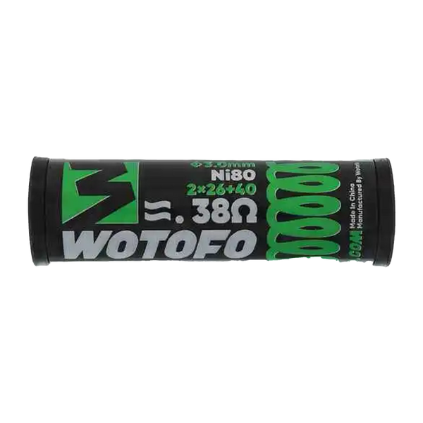 Wotofo Dual Core Fused Clapton Prebuilt Coil Pack