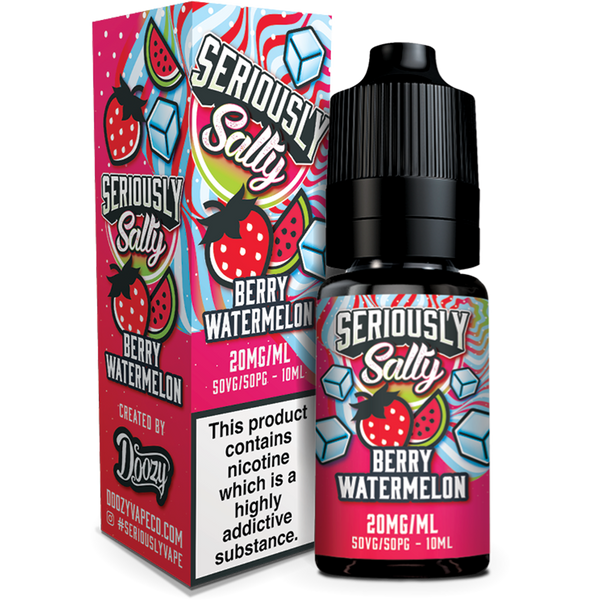 Seriously Salty Berry Watermelon Nic Salt E-Liquid