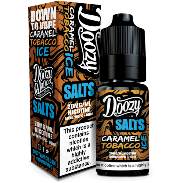 Doozy Salts Caramel Tobacco Ice E-Liquid 10ml
