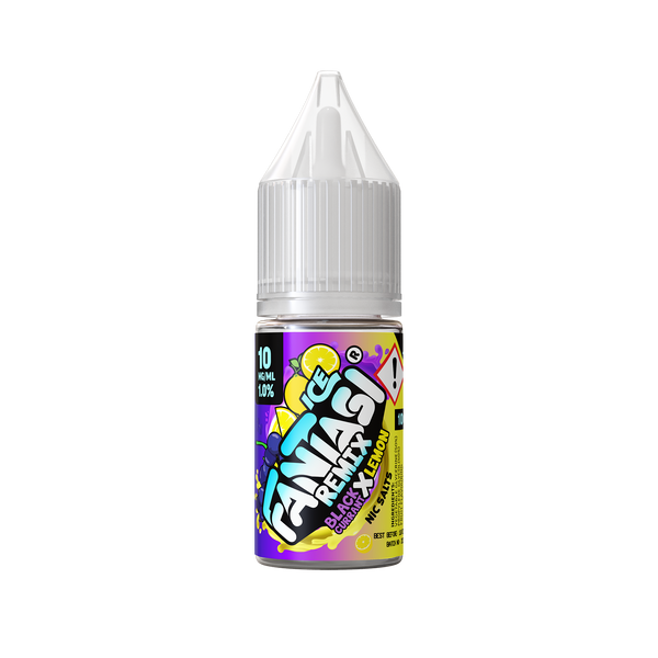 Fantasi Ice Remix Blackcurrant X Lemon Nic Salt 10ml