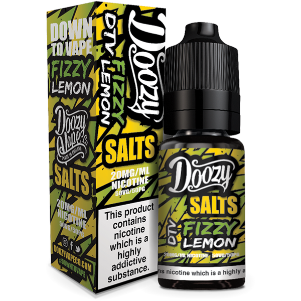 Doozy Salts Fizzy Lemon E-Liquid 10ml