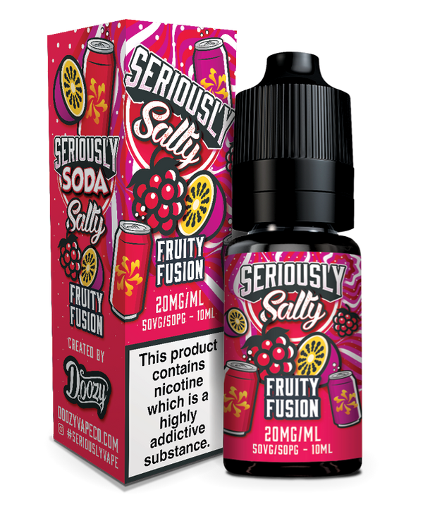 Seriously Salty Soda 10ml - Fruity Fusion