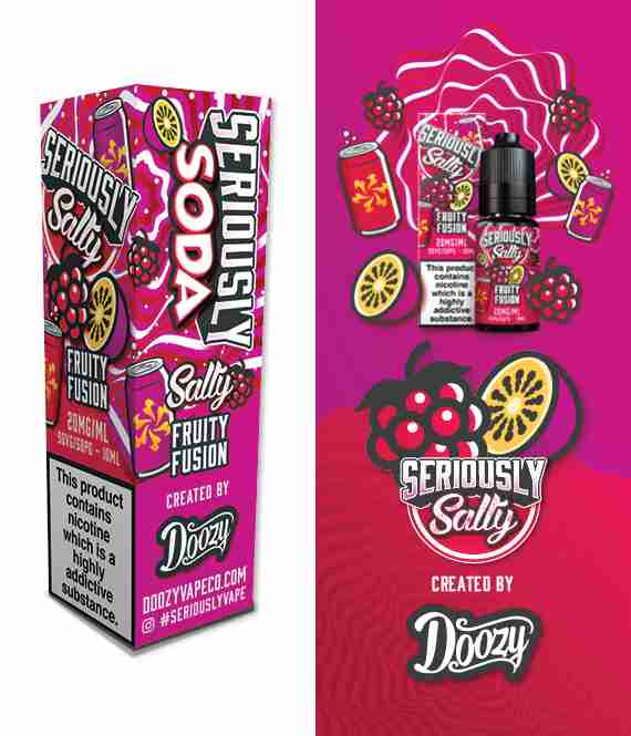 Seriously Salty Soda 10ml - Fruity Fusion