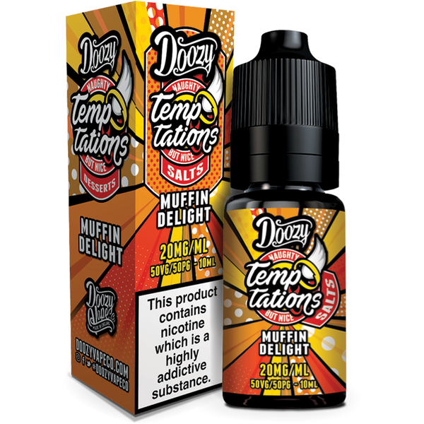 Doozy Temptations Salts Muffin Delight 10ml