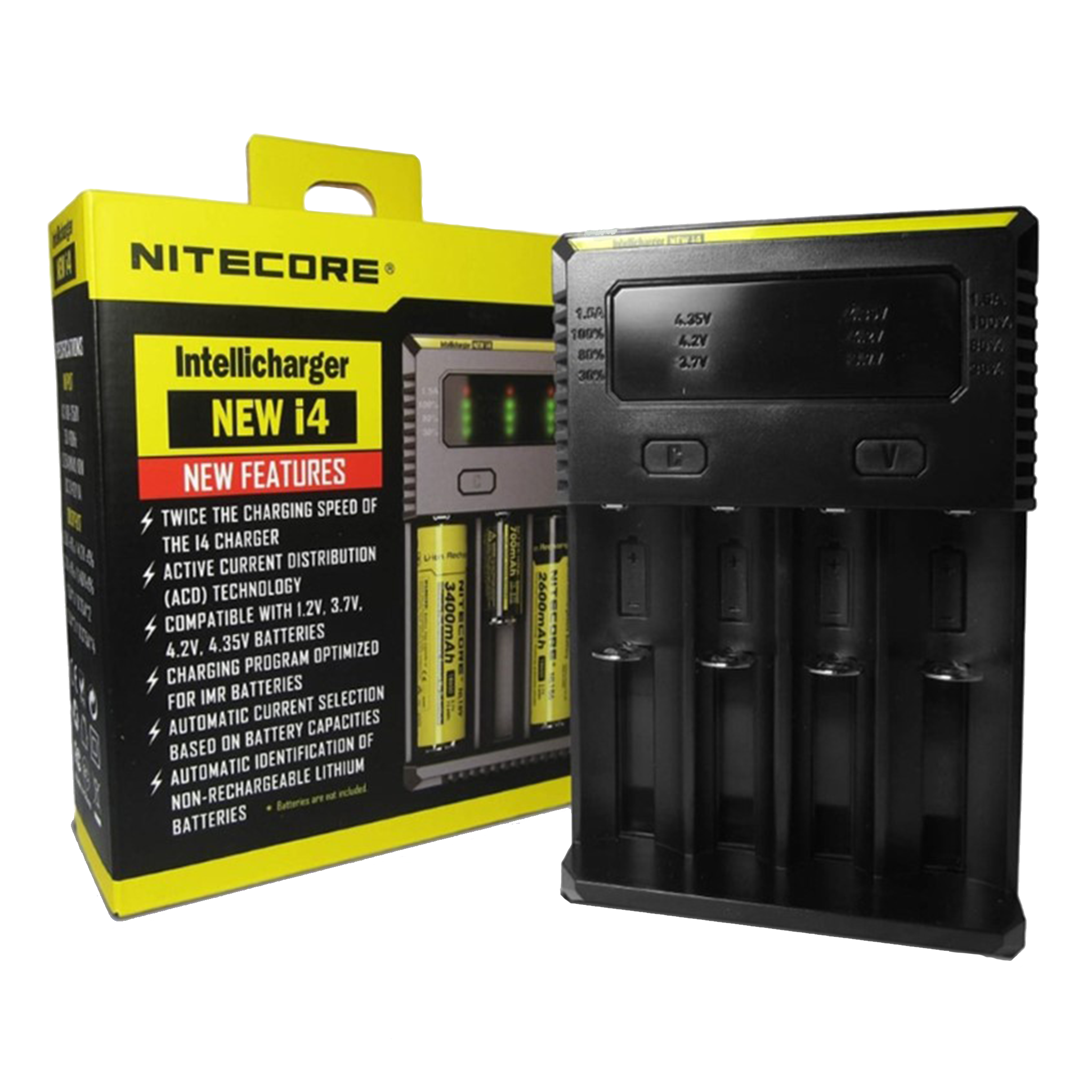 Nitecore i4 charger VuiceVapes Nitecore i4 charger VuiceVapes