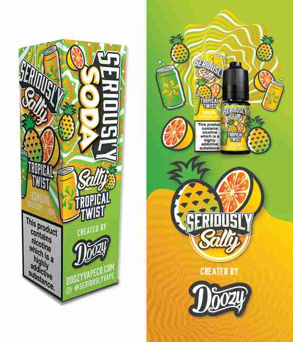 Seriously Salty Soda 10ml - Tropical Twist
