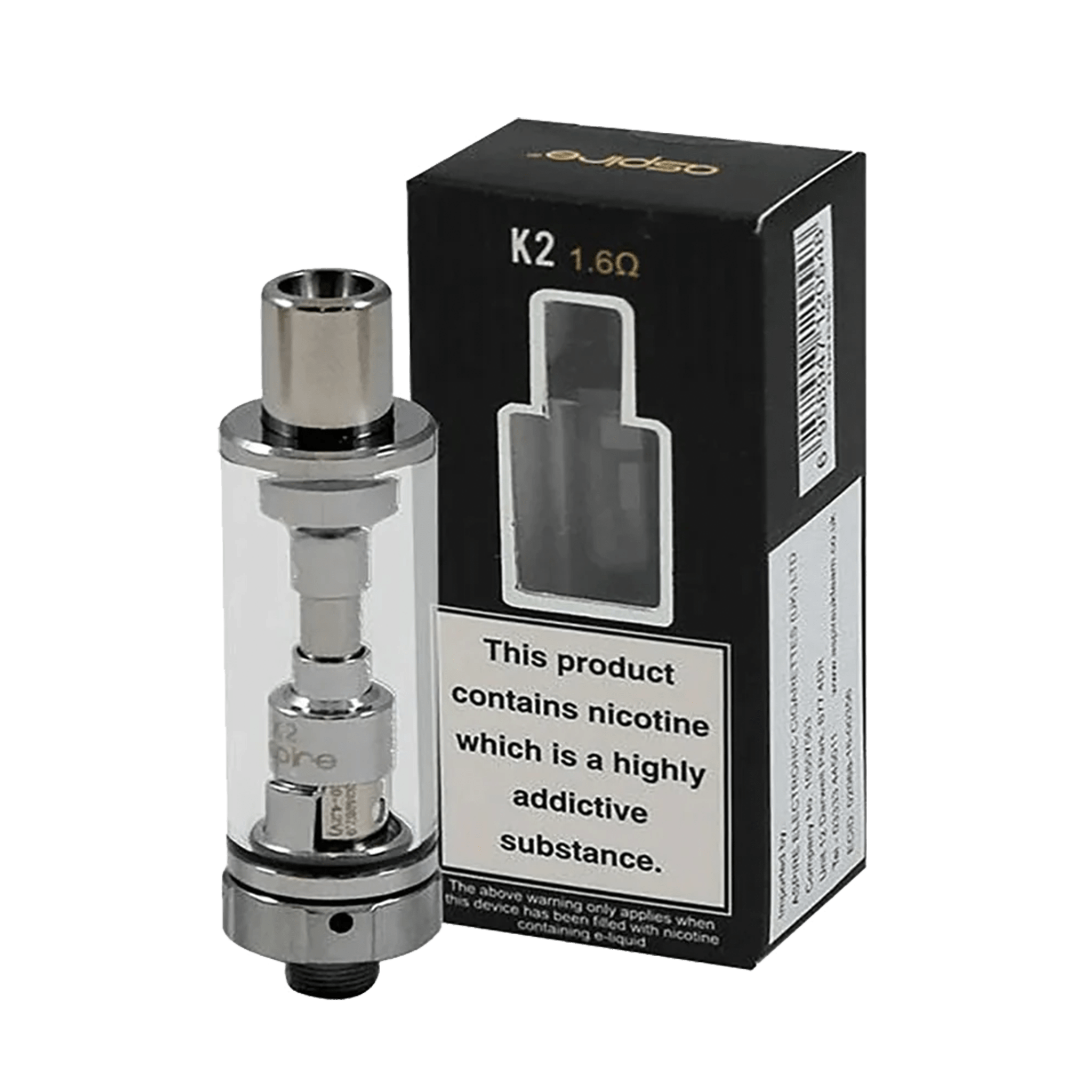 Aspire K2 Tank VuiceVapes Aspire K2 Tank VuiceVapes