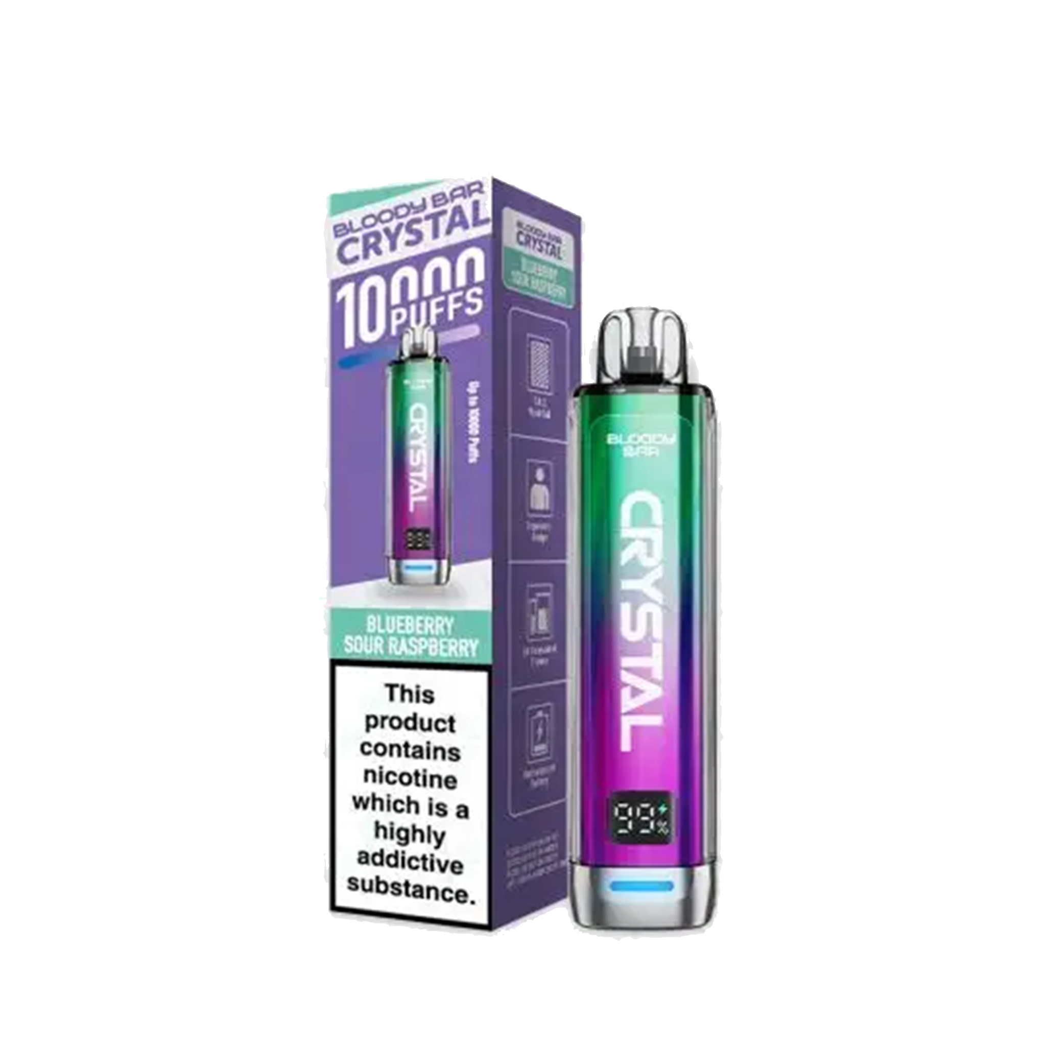 bloody bar vape Bloody Bar Crystal 10K Prefilled Pod Vape Kit – VuiceVapes