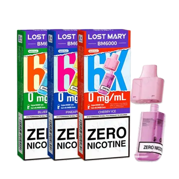 Lost Mary BM6000 Zero Nicotine Refill Pack