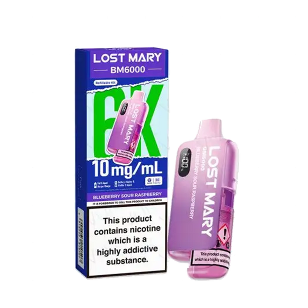 Lost Mary BM6000 Prefilled Pod Kit - 10mg