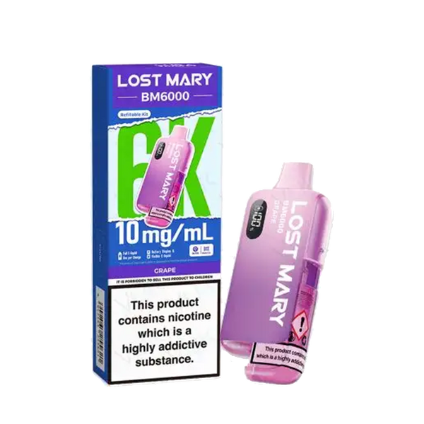 Lost Mary BM6000 Prefilled Pod Kit - 10mg