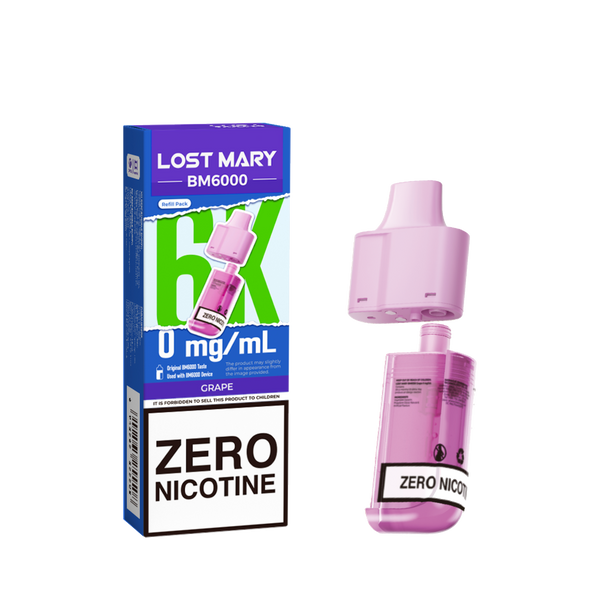 Lost Mary BM6000 Zero Nicotine Refill Pack