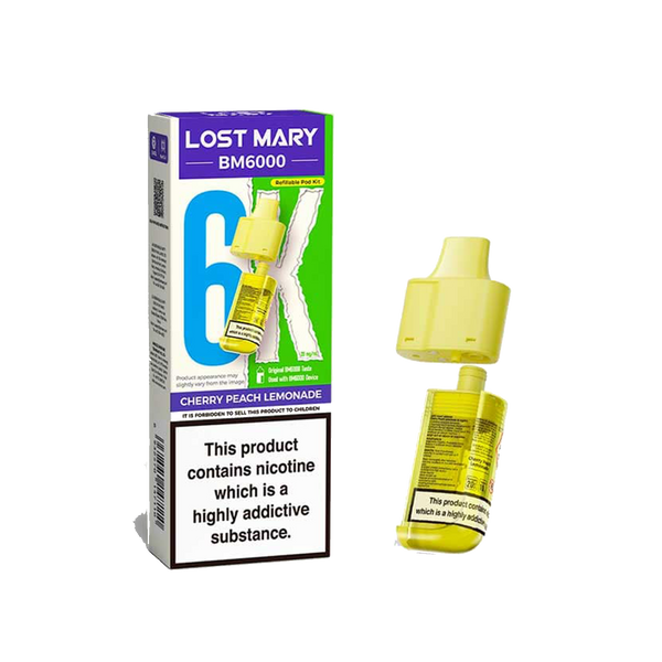 Lost Mary BM6000 Prefilled Pod + Refill Container