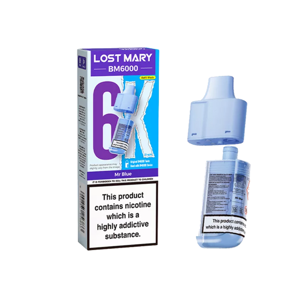 Lost Mary BM6000 Prefilled Pod + Refill Container