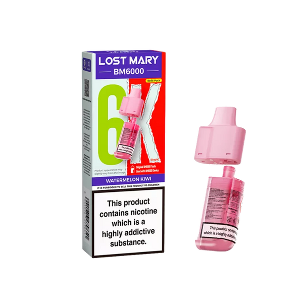 Lost Mary BM6000 Prefilled Pod + Refill Container