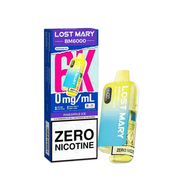 Lost Mary BM6000 Zero Nicotine Prefilled Pod Kit