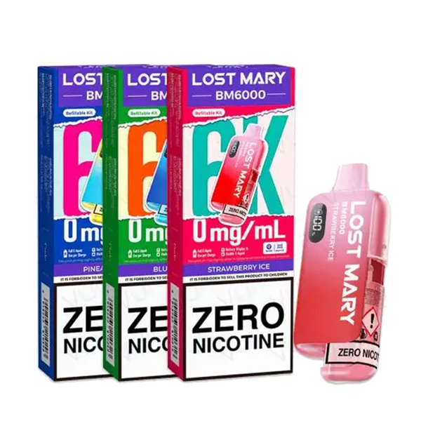Lost Mary BM6000 Zero Nicotine Prefilled Pod Kit