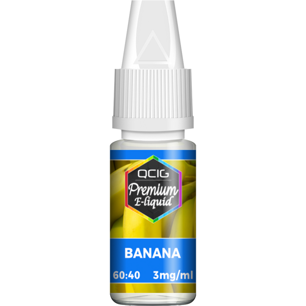 Qcig Banana 10ml E-Liquid